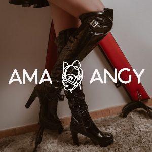 botas charol negro