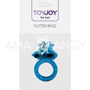 ANILLO PENE CON VIBRACION AZUL
