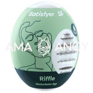 SATISFYER - RIFFLE HUEVO MASTUBADOR