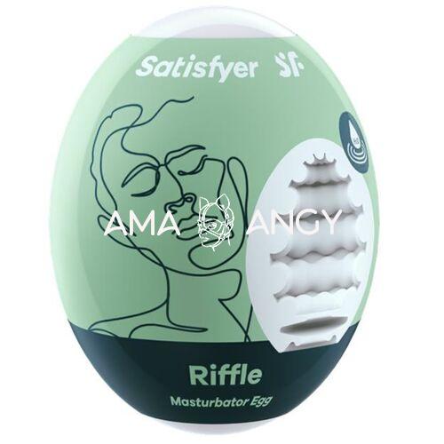 SATISFYER - RIFFLE HUEVO MASTUBADOR