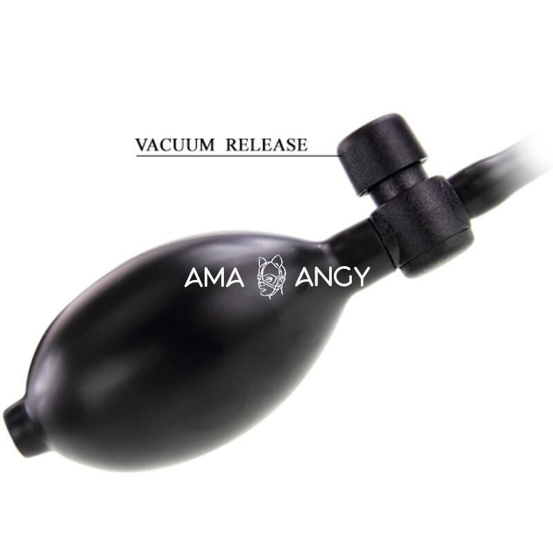 PRETTY LOVE - PLUG ANAL INFLABLE NEGRO - Imagen 3