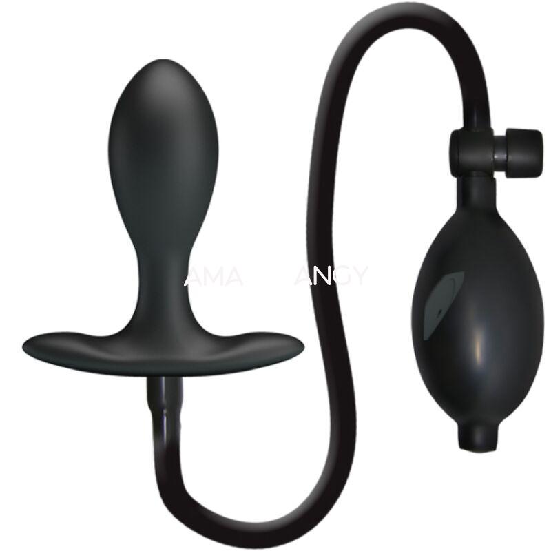 PRETTY LOVE - PLUG ANAL INFLABLE NEGRO - Imagen 2