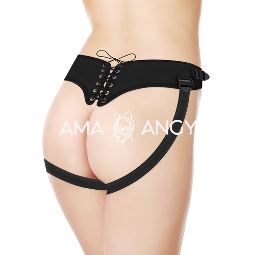 ROCKARMY - ARNÉS + LIQUID SILICONE DILDO PREMIUM SPITFIRE 21 CM -O- 4.62 CM - Imagen 8